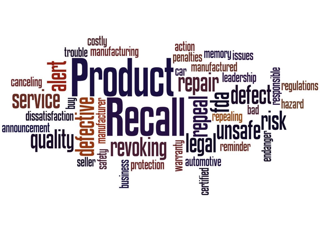 products recalled